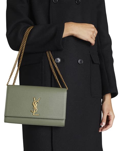 saint laurent kate crossbody ysl pebbled black|KATE MEDIUM IN GRAIN DE POUDRE EMBOSSED .